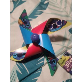 ATB LILO AND STITCH Pinwheel Yard Windmill Flower Spinner Outdoor Garden Decor