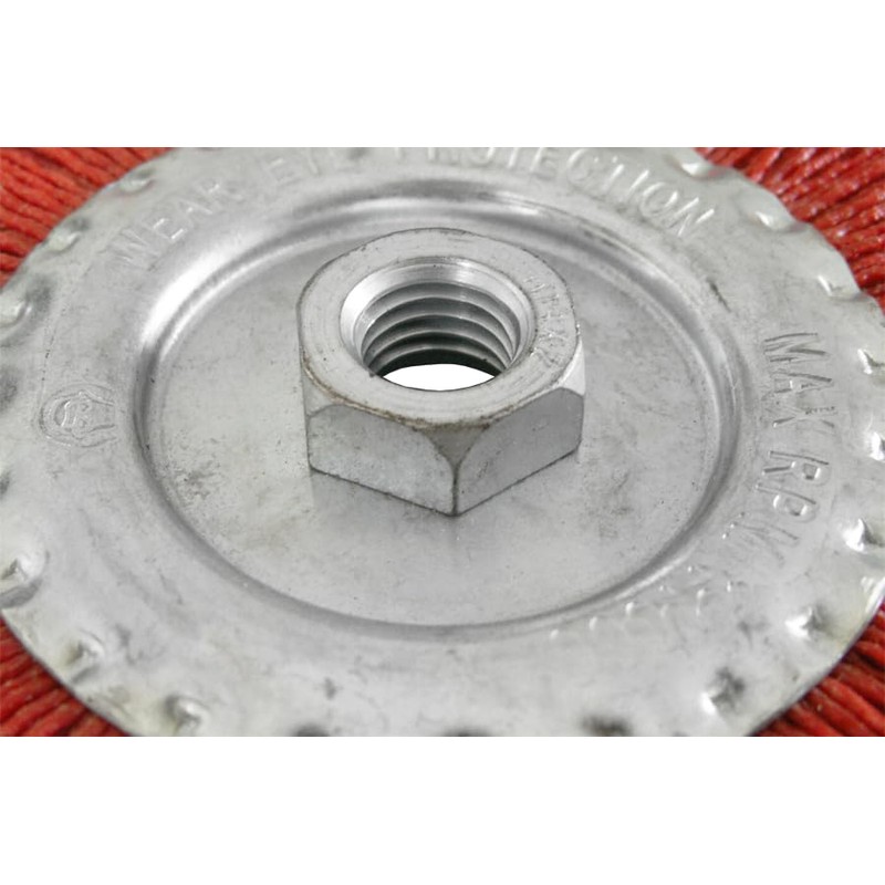 Diameter 125 mm Nylon Plastic Brush Disc Brushes M14 Thread