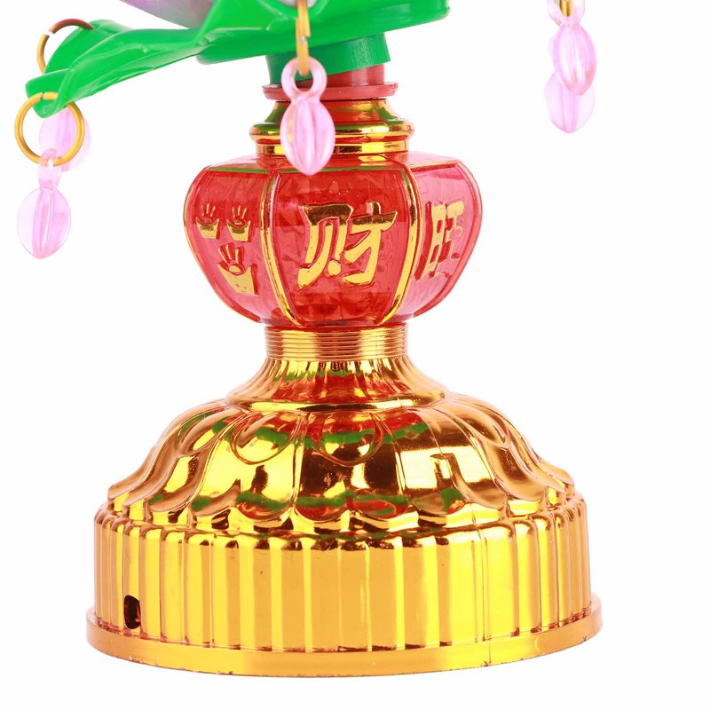 1 Pair LED Lotus Light Buddha Lotus Lamp USB Powered