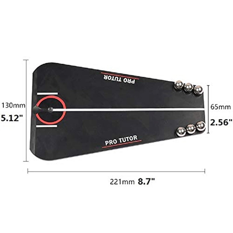 Golf Putten Tutor with Free Zip Case, Golf Putten Training