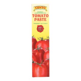 UD_Cento Halal Certified Tomato Paste in Tube 4.56 oz Per Unit Case 12-Various Packaging Options Bag Drum Bulk Box Bottle Sachet