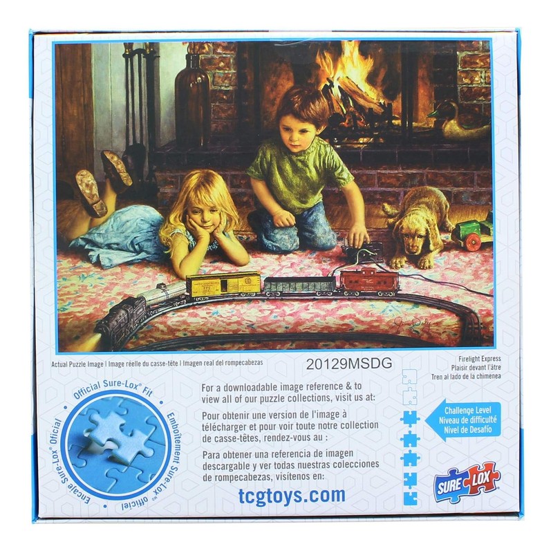 Firelight Express - 1000 Piece Nostalgia Jigsaw Puzzle