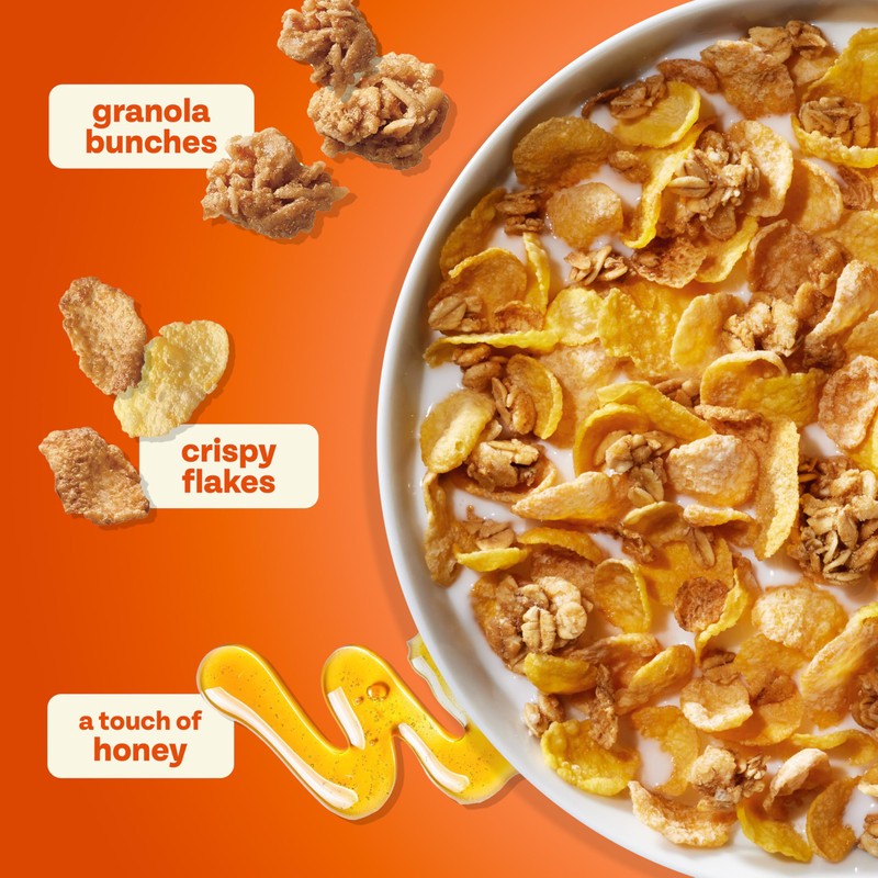 Honey Bunches of Oats Honey Roasted Breakfast Cereal Cup with