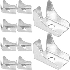 Mikikit File Cabinet Clamp: Heavy Duty Steel Shelf Support Clips for Files Safes & Cabinets - Easy Installation