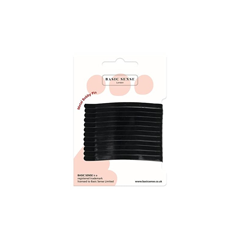 Basic Sense Jumbo Metal Hair Pins Sturdy Strong Bobby Slides