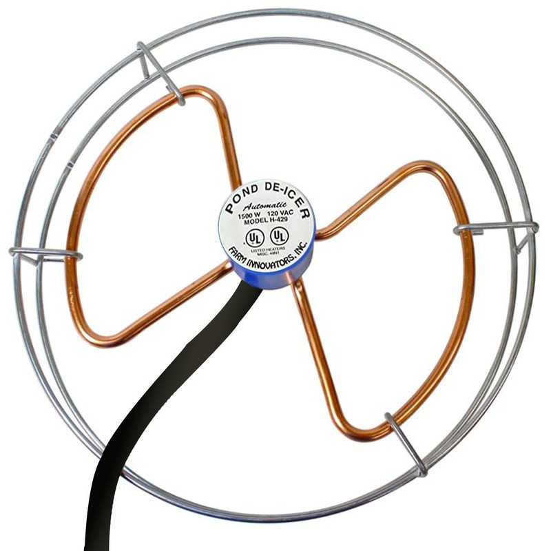 Tank De-Icer, Submersible, Thermostat Control, 1500-Watt