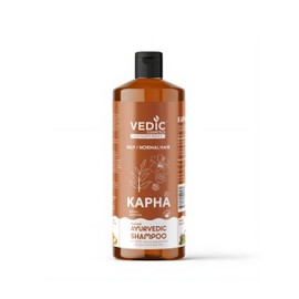 Vedic Kapha Natural Ayurvedic Shampoo, Oily/Normal Hair, Lemon and Tea Tree Oil, 16.90 Fl Oz