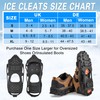 Snow Crampons for Ice Shoe Clamps Crampons Shoe Spikes Shoe