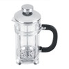 350ml Stainless Steel Glass Cafetiere French Filter Tea Coffee Pot
