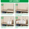 DGFCK Bag & Purse Organizer for Closet, 4 Sets Adjustable