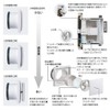 Nasta (NASTA) Indoor Air Vent, Insulated Sealed Type, Inner Diameter