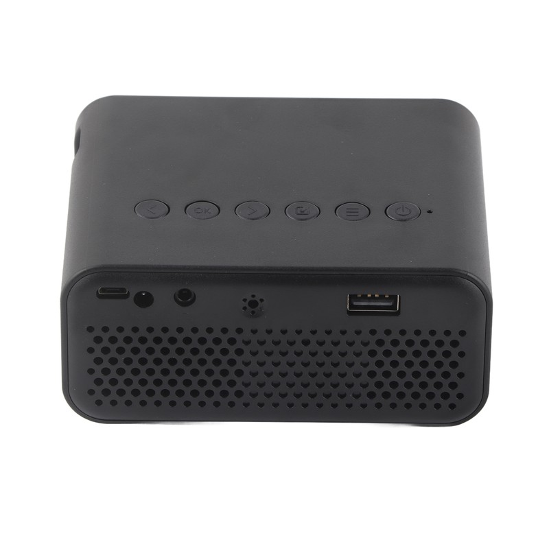 YT500 Mini Projector Portable Movie Projector with Audio and Video/USB/Memory