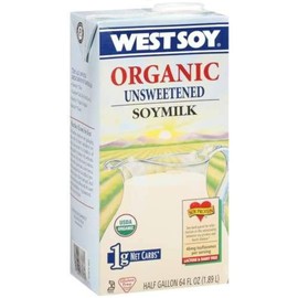 Hain Celestial Westsoy Organic Original Soy Milk, 32 Ounce -- 12 per case.
