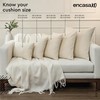 Encasa Christmas, New Year Velvet Throw Pillow Cushion Cover 2