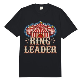 Circus Party Gift Clown Lion Fire Ring Acrobat Funny Comfort Colors Adult Heavyweight T-Shirt