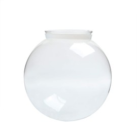 Permo Lighting Fixture Replacement 5.9" Round Globe Clear Glass Shade
