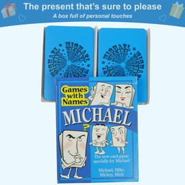 GoForItGames.com MICHAEL'S GAME: Stocking filler for men or boy or male called MICHAEL, MICK, MIKE etc (also secret santa or fun birthday or Christmas party present or special xmas gift