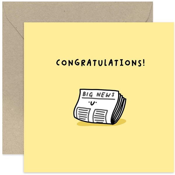 Old English Co. Fun Congratulations Card for Them - Special