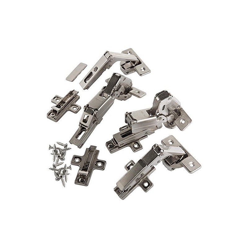 Salice® Frameless Pie-Corner Cabinet Hinge Kit