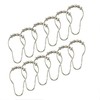 Bath Bliss 12 Pack Shower Rings | Roller Rings |