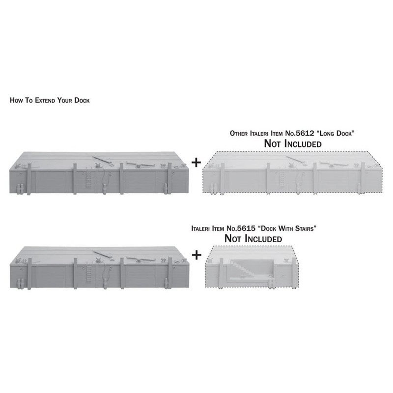 Italeri Long Dock Accessory Kit
