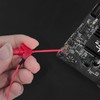 Goupchn Clip de gancho de prueba SMD IC, 12 unidades,