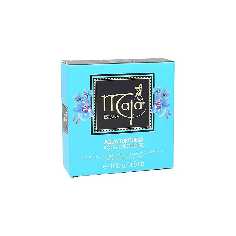 Maja España Jabón Perfumado Aqua Turquesa, 100 g