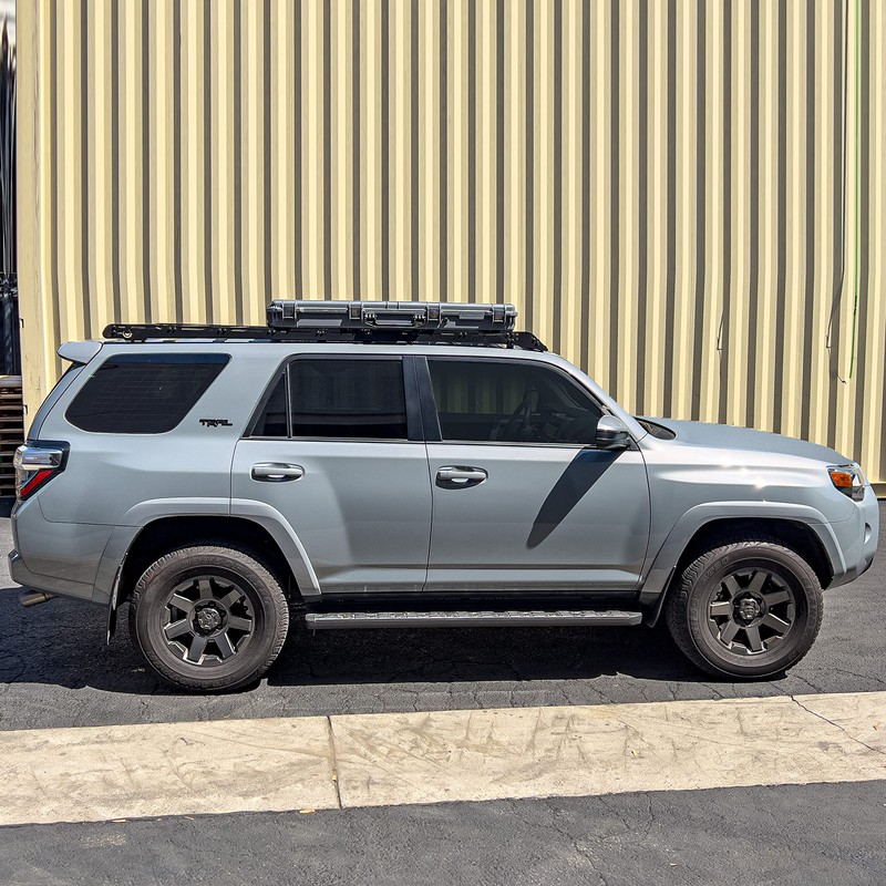 Eylar Overland Rugged Low Profile Storage Rack Hard-Shell Cargo Case