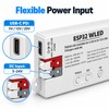 ESP32 WLED LED Controller with Mic – Wi-Fi Control and