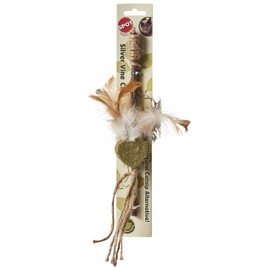 Ethical Pet Products 68052155: Toy Cat Silver Vine Teaser Wand