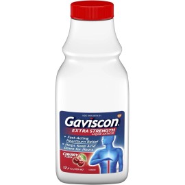 Gaviscon SM Gaviscon Extra Strength Cherry Liquid Antacid 12oz