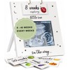 Sonogram Picture Frame - Weekly Fruit & Vegs Pregnancy Milestone,