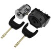 YINETTECH Ignition Switch and Barrel Lock Cylinder with 2 Keys
