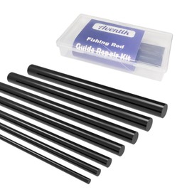 Aventik Fishing Rod Repair Kit Carbon Stick Insert for Freshwater & Saltwater Broken Fishing Pole Maintenance, Rod Tip Repair Kit and Fixing Buckle