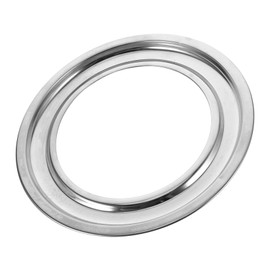 Operitacx Gas Stove Drip Pan Round Spill Tray for Gas Range Heavy Duty Stainless Steel Easy Maintenance