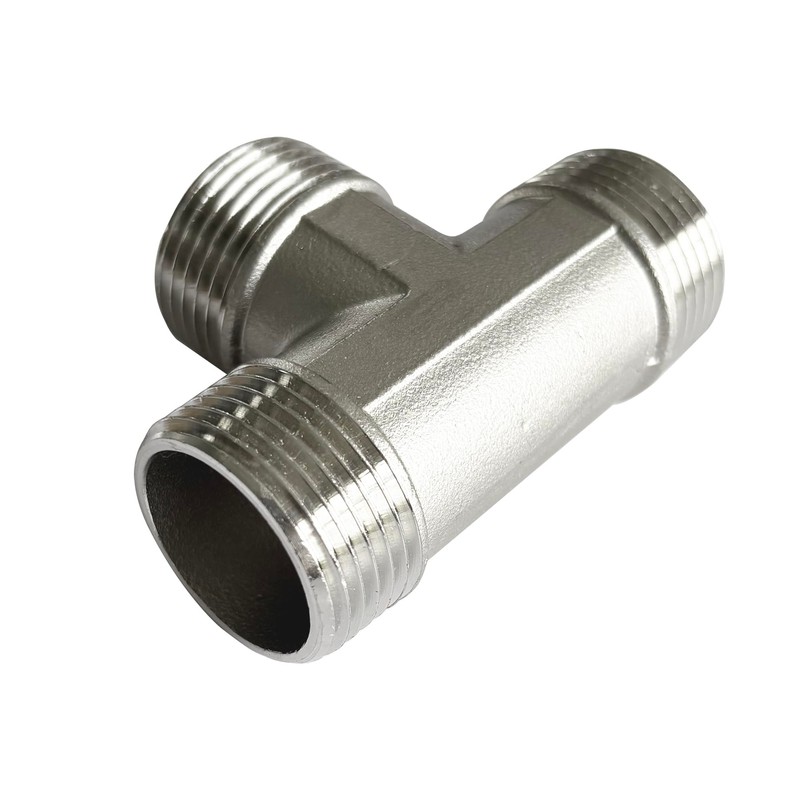 LOZOME 1 inch Male Thread Tee Adapter 3 Way T
