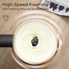 JXXM Electric Milk Frother, 6 in 1 Milk Steamer,17oz Automatic
