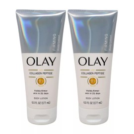 Olay Pack of 2x Olay Firming & Hydrating Hand and Body Lotion with Collagen, 6 fl oz
