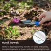 Gardening Shovel Yellow Digging Trowel for Lawn Planting Alloy Spade