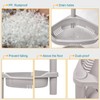 ELYKEN 4 Tier Shower Caddy Organizer Shelf Corner, 14.4 x