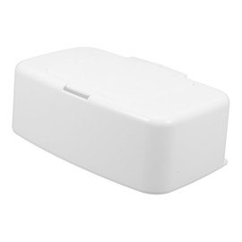 FUNOMOCYA Wipes Dispenser Refillable Wipe Holder Storage Box for Household Car Lightweight Portable with Practical Cover Design for Room Bathroom Kitchen and Living Room