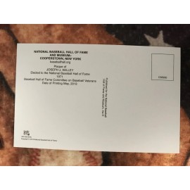 Joe Kelley Postcard- Baseball Hall of Fame Induction Plaque - Photo -Cooperstown