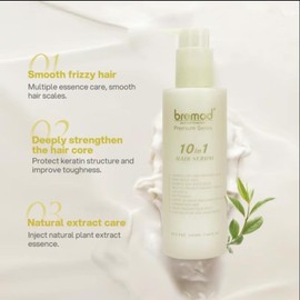 Bremod Premium Series 10-in-1 Hair Care Serum, Anti-Frizz and Nourishing Treatment 210ml