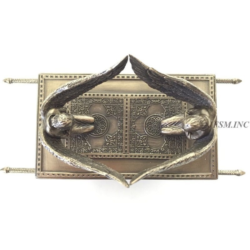 veronese Ark of the Covenant Trinket Box,Bronze