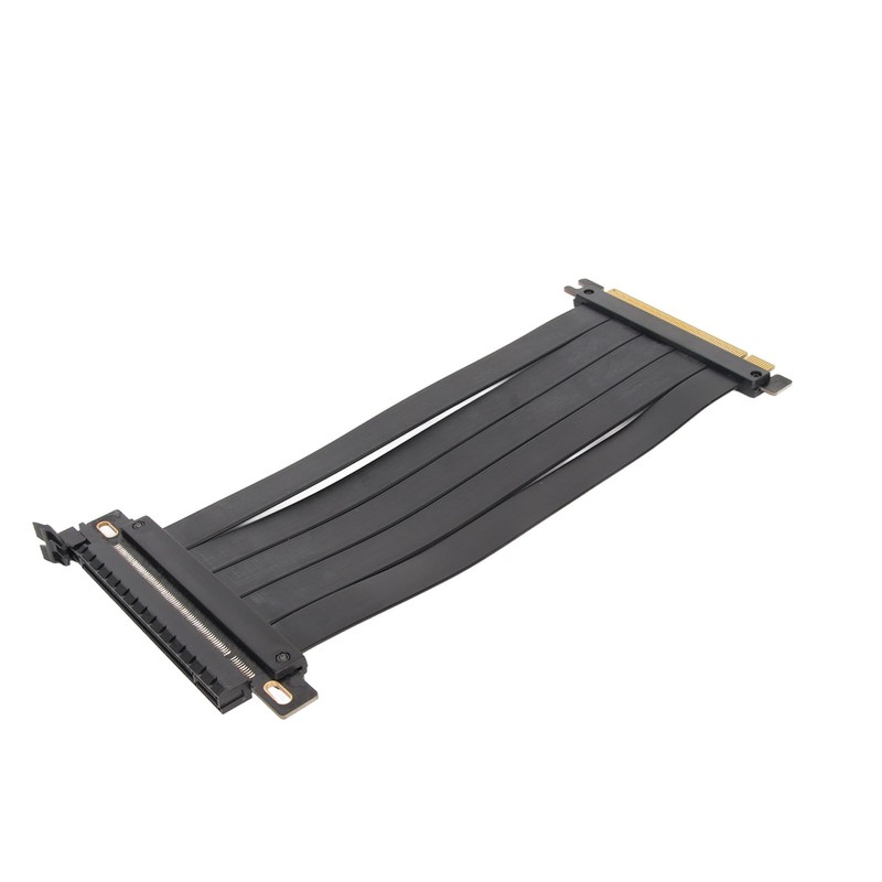 PCIE 4.0 X16 Extender Riser Cable High Shielding Property 180