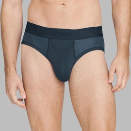 Tommy John Men's Second Skin Briefs, Lightweight No Ride-Up Comfortable Breathable Mens Underwear, Soft Moisture Wicking Tagless, Stretch Low Rise Men's Boxer Briefs, Dress Blues - 3 Pack, Large