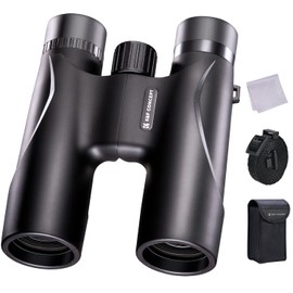 K&F Concept 2023 Innovation Version Binoculars, 12x High Magnification, 12 x High Magnification, 12 x 32, Telescope, Lens, Premium Prisms, Bak4, Compatible with Glasses, Immersive Viewing, Easy to
