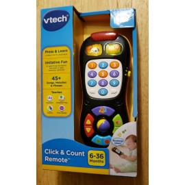 VTech Click & Count Remote Press & Learn Baby Kids Toy Play Sing Learn Colorful.