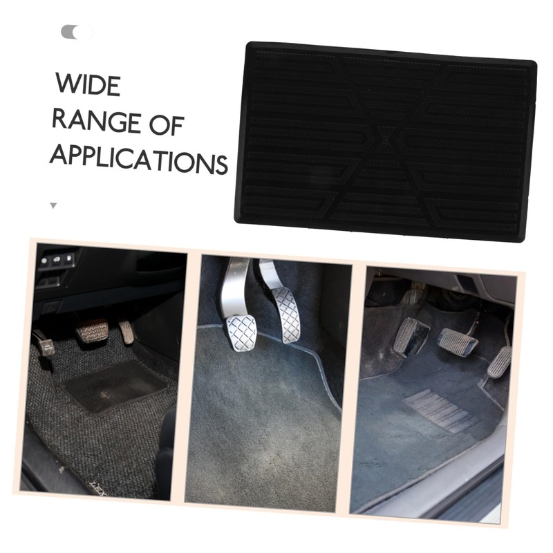 CHILDWEET Rubber Car Floor Mat Patch Car Carpet Protector Heel