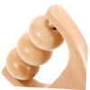 Outanaya 1 Set Deep Tissue Massage Roller Tool Natural Wood